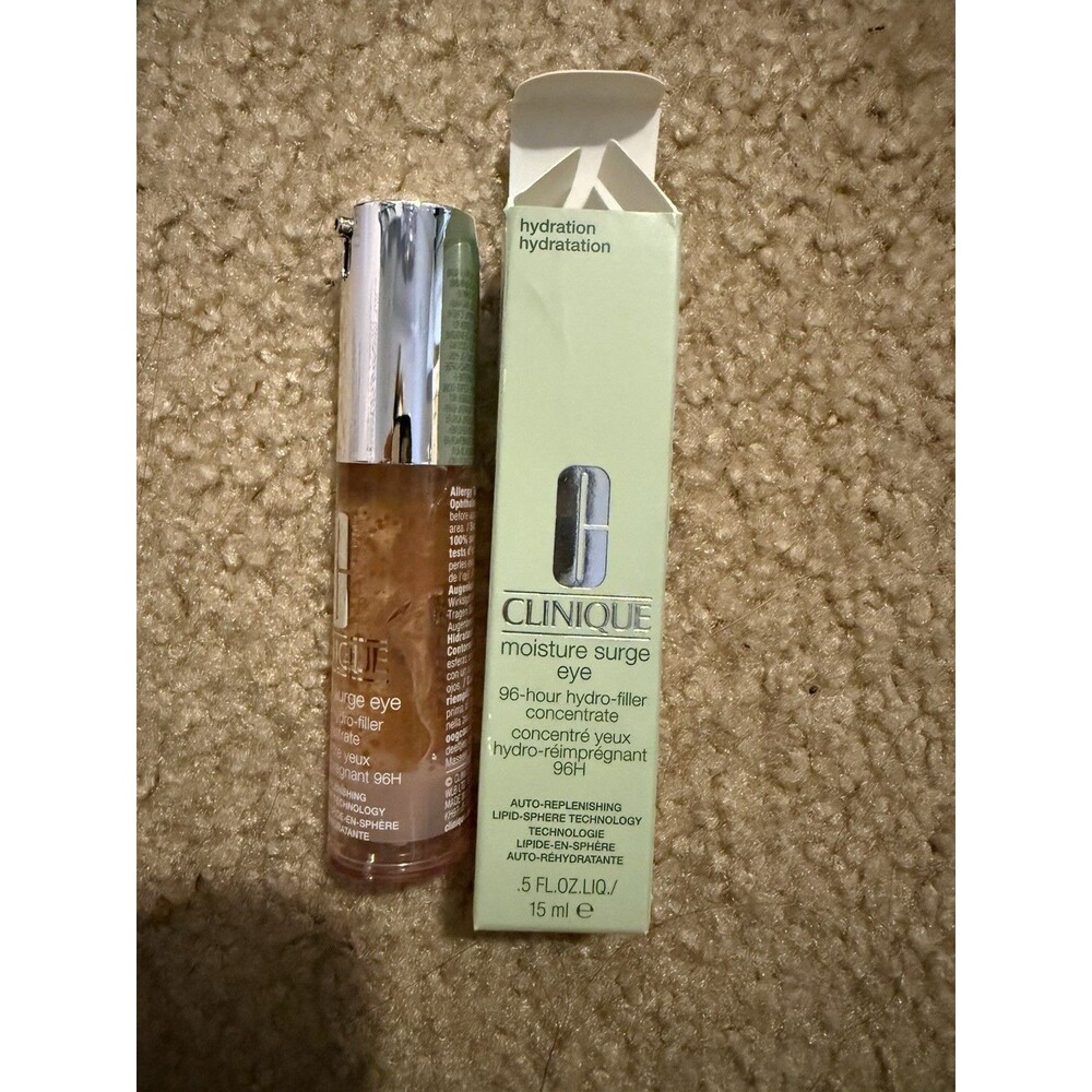 Clinique Moisture Surge Eye 96-Hour Hydro-Filler Concentrate .5fl.oz /15mL New